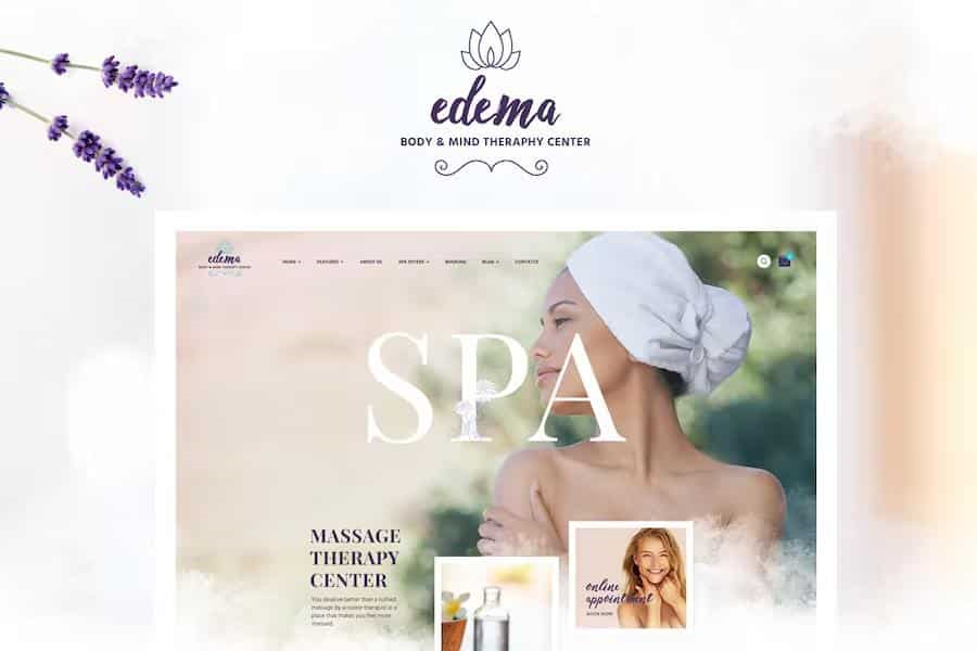 EDEMA – WELLNESS & SPA WORDPRESS THEME
